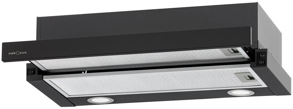 вытяжка Krona KAMILLA T 600 BLACK (2 мотора)