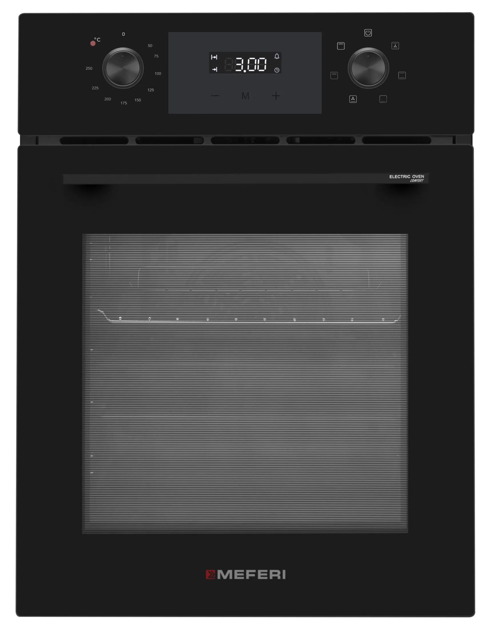 Духовой шкаф электрический Meferi MEO458BK COMFORT