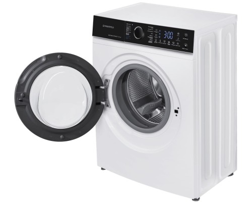 Стиральная машина c инвертором и паром Maunfeld MFWM127IWHT