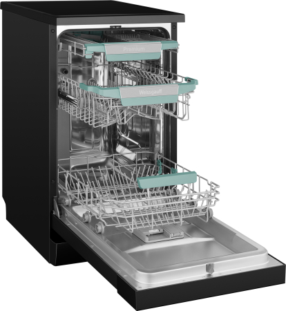 Посудомоечная машина Weissgauff DW 4539 Inverter Touch AutoOpen Black