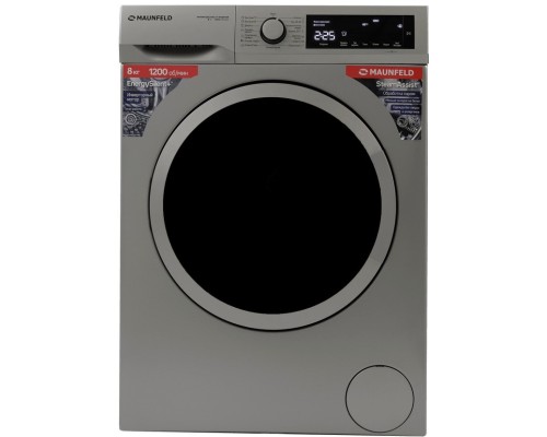 Стиральная машина c инвертором и паром Maunfeld MFWM128SL400 ST INVERTER