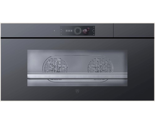 Паровой шкаф V-ZUG CombiSteamer V6000 45L Grand AutoDoor черное стекло CS6T-23046