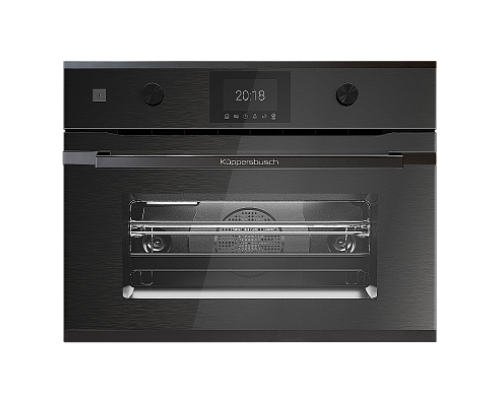 Компактный духовой шкаф с микроволнами Kuppersbusch CBM 6350.0 GPH 2 Black Chrome
