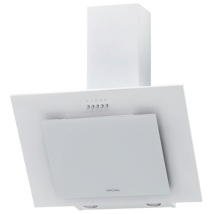 Вытяжка кухонная Krona VIERKANT 600 WHITE PB
