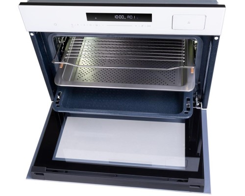 Компактный духовой шкаф с паром Maunfeld MCMO5016STGW