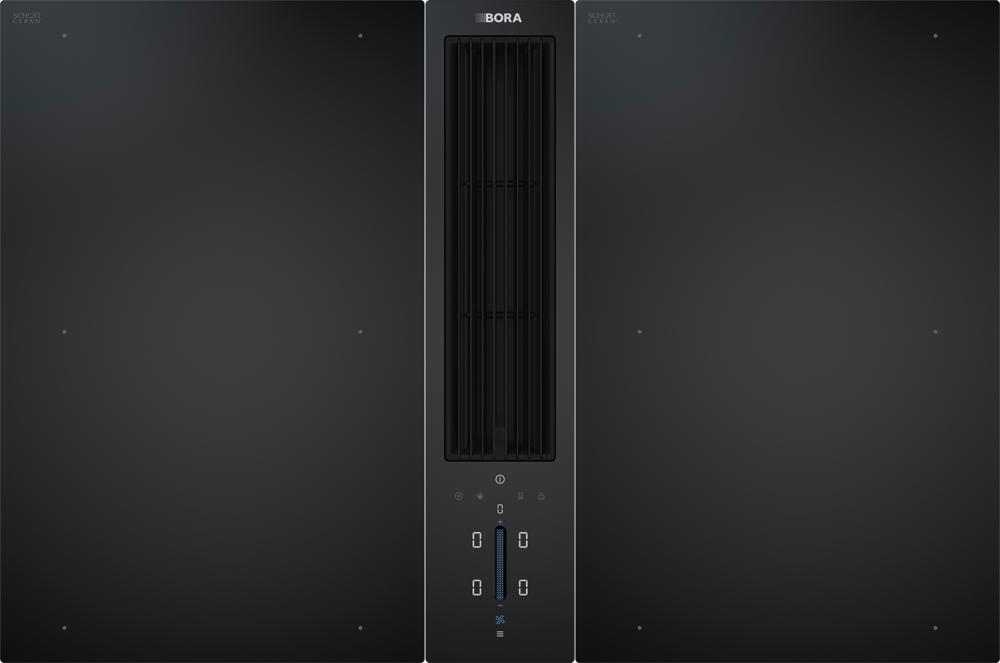 Комплект "Сплошная индукция" All Black BORA CKA2FIAB