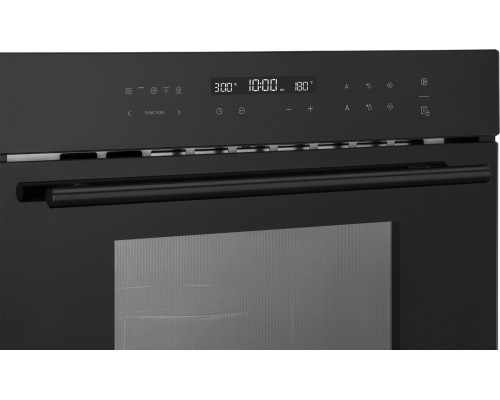 Духовой шкаф компактный с СВЧ Weissgauff OE 446 Black Edition