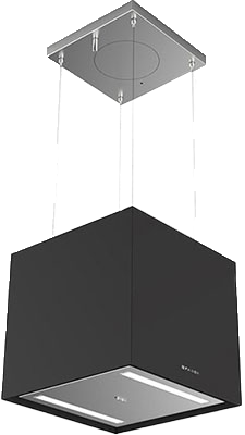 Островная вытяжка Faber SOFT CUBE NERO INGO F40