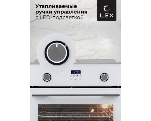 Электрический духовой встраиваемый шкаф LEX EDP 092 WH