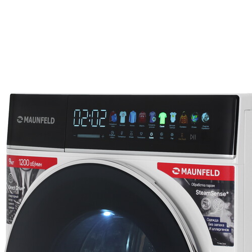 Стиральная машина c инвертором и сушкой Maunfeld MFWD1295WH05