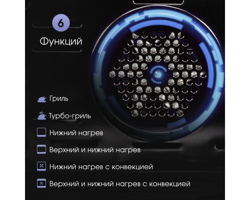 Электрический духовой шкаф независимый Zigmund & Shtain E 145 B