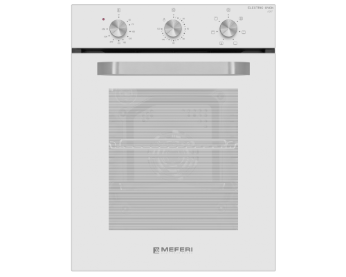 Электрический духовой шкаф Meferi MEO456WH LIGHT