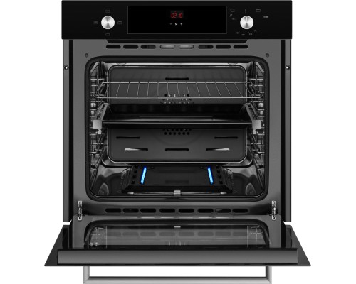 Газовый духовой шкаф Weissgauff WGO 706 D Black Glass