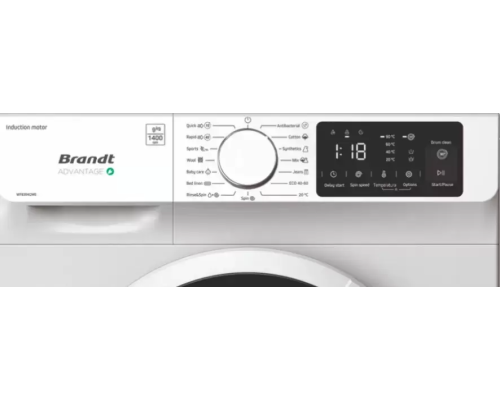 Отдельностоящая стиральная машина BRANDT WFB394QWE