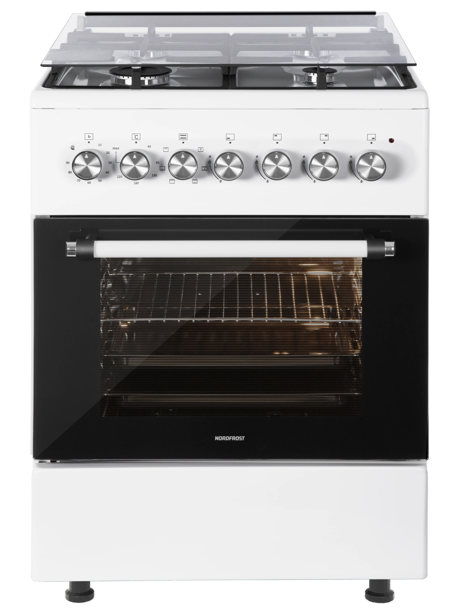 Газовая плита NORDFROST GE 6064 W