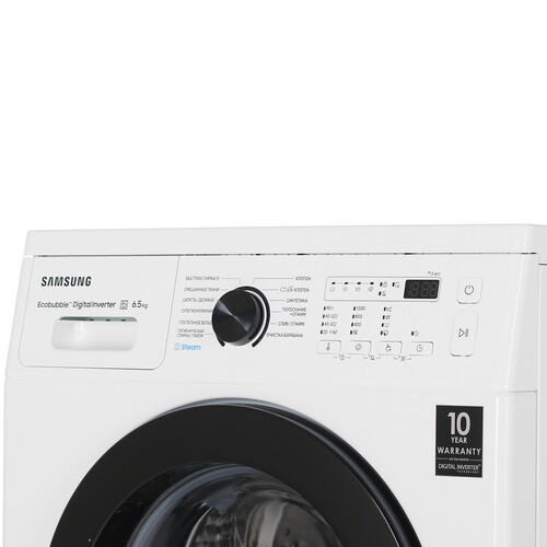 Стиральная машина Samsung WW65A4S21CE/LP, белый корпус/черный люк