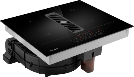 Стеклокерамическая панель с вытяжкой Weissgauff HI 600 BSCM Premium Air (1 из 2 мест)