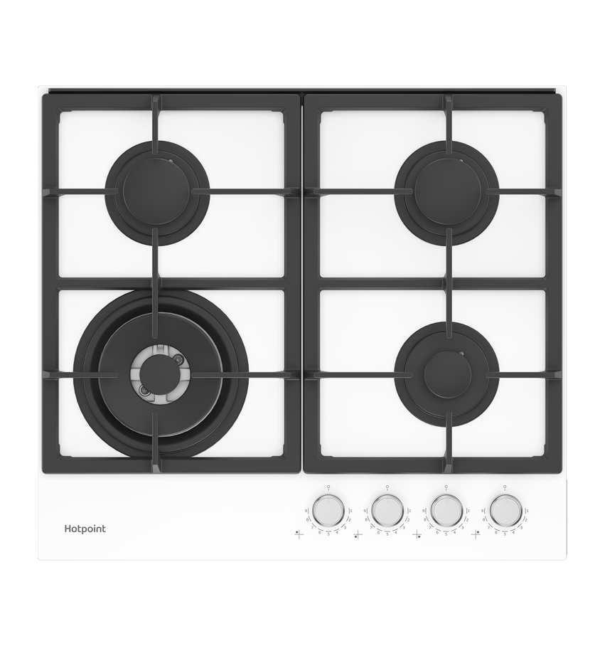 Газовая варочная панель Hotpoint HGS 62F/WH