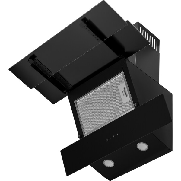Каминная вытяжка Weissgauff Yota 606 touch triple black glass