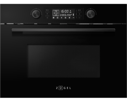 Встраиваемый компактный духовой шкаф с СВЧ ZUGEL ZOE609B