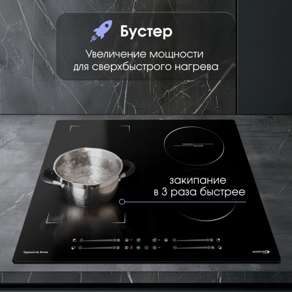 Индукционая варочная панель Zigmund & Shtain CI 49.6 B