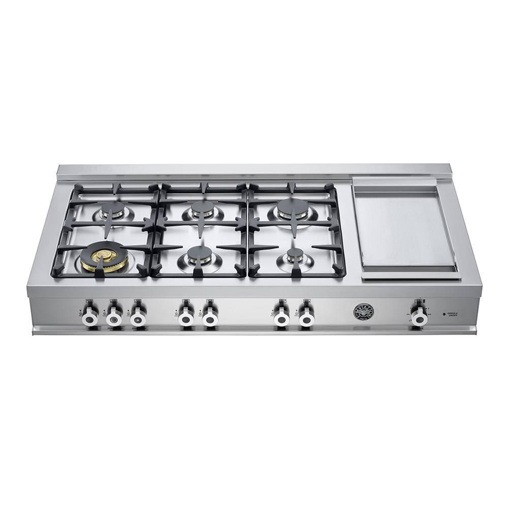 Газовая варочная панель Bertazzoni Professional CB486G00X стальная