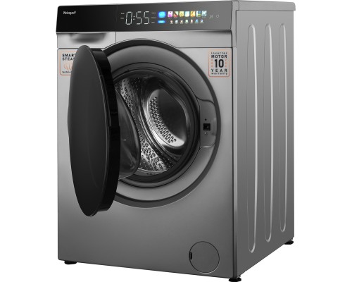 Стиральная машина Weissgauff WM 998 Full Touch DC Inverter Steam Silver