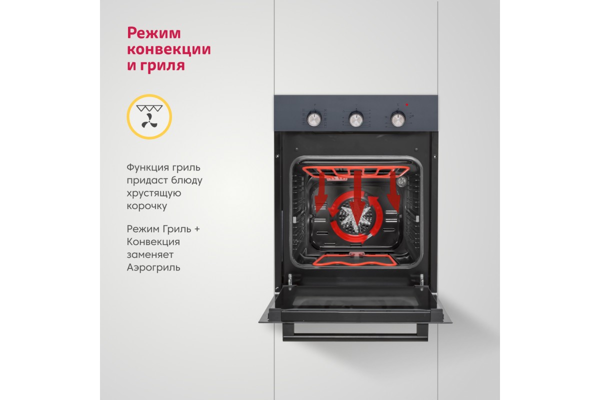 Электрический духовой шкаф Simfer B4EG19070