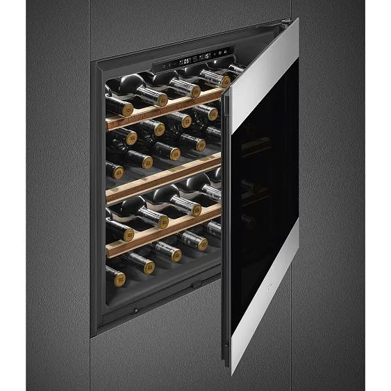 Холодильный шкаф для вина Smeg CVI329X3