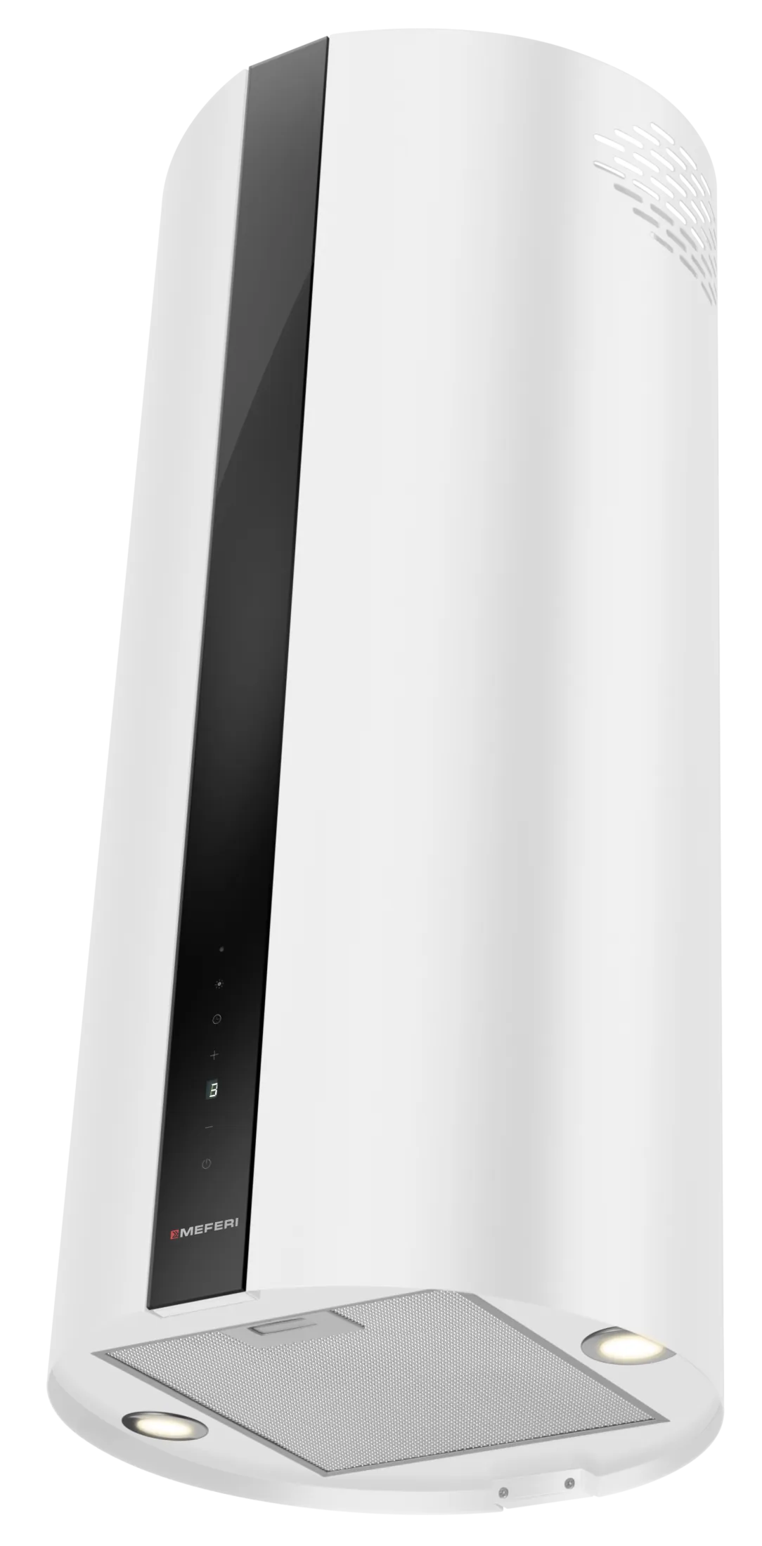 Цилиндрическая пристенная вытяжка Meferi TUBE40WH ISLA COMFORT PLUS