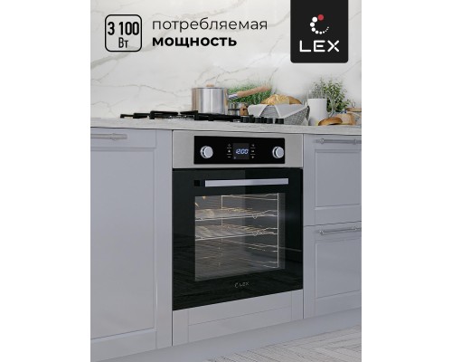 Электрический духовой шкаф LEX EDP 094 IX