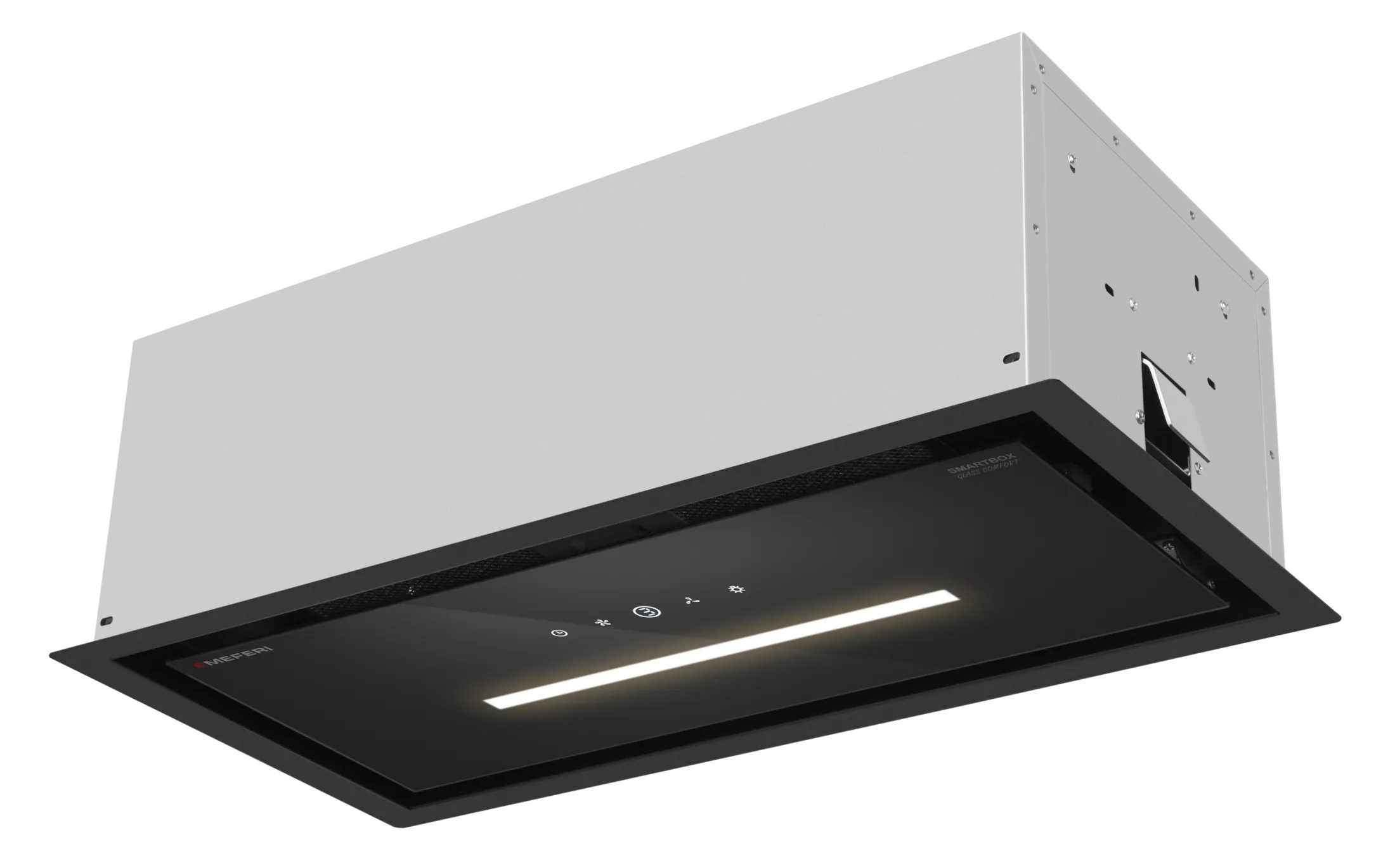 Вытяжка полновстраиваемая Meferi SMARTBOX60BK GLASS COMFORT