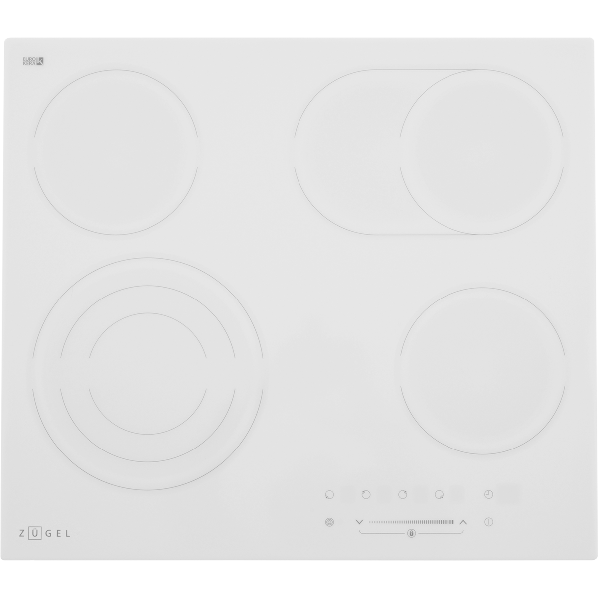 Варочная панель стеклокерамическая ZUGEL ZEH603W
