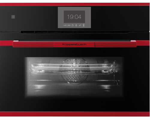 Компактный духовой шкаф с микроволнами Kuppersbusch CBM 6550.0 S8 Hot Chili