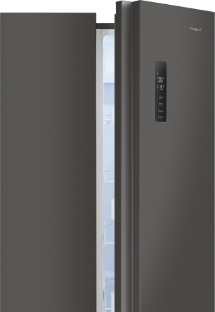 Холодильник Weissgauff WSBS 500 Inverter NoFrost Dark Grey