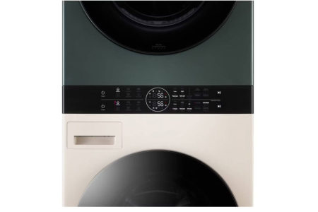 Стиральная машина с сушкой в колонну LG W1S1CVKK2HM WashTower