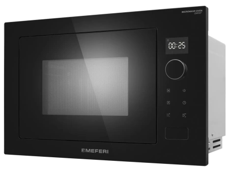 Встраиваемая микроволновая печь Meferi MMO6025BK COMFORT
