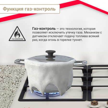Газовая варочная панель Simfer H60V41O517