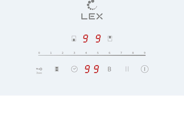 Варочная панель индукционная Lex EVI 321A WH