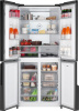 Холодильник Weissgauff WCD 450 Bru Steel Glass NoFrost Inverter
