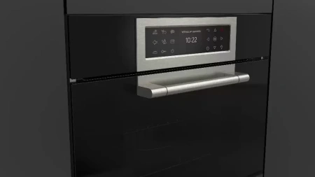 Духовой шкаф с микроволнами Fulgor Milano FCLCMO 4510 TEM BK