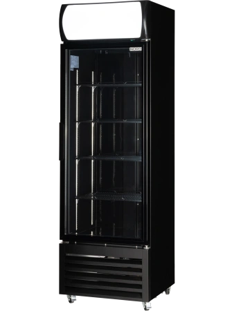 Витрина холодильная NORD RSC 400 GBB черная
