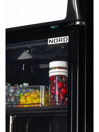 Витрина холодильная NORD RSC 400 GBB черная