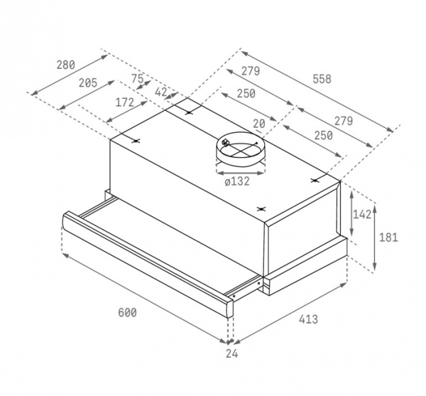 Вытяжка Teka TL 6310 STAINLESS STEEL