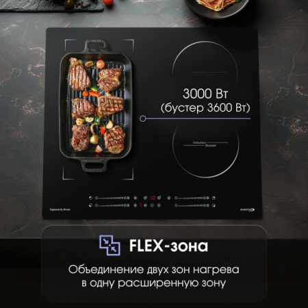 Индукционая варочная панель Zigmund & Shtain CI 49.6 B