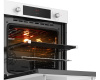 Газовый духовой шкаф Weissgauff WGO 702 D White Glass