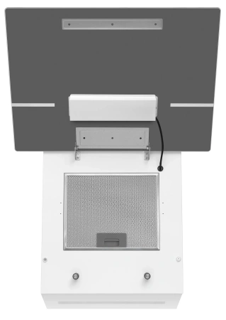 Наклонная пристенная вытяжка Meferi AIRBOX60WH ULTRA