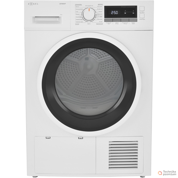 Сушильная машина ZUGEL ZDF80HP Heat Pump