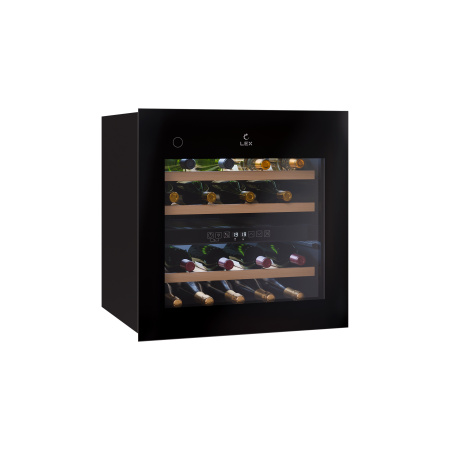 Винный шкаф отдельностоящий Lex LWD6036BL dual zone PP
