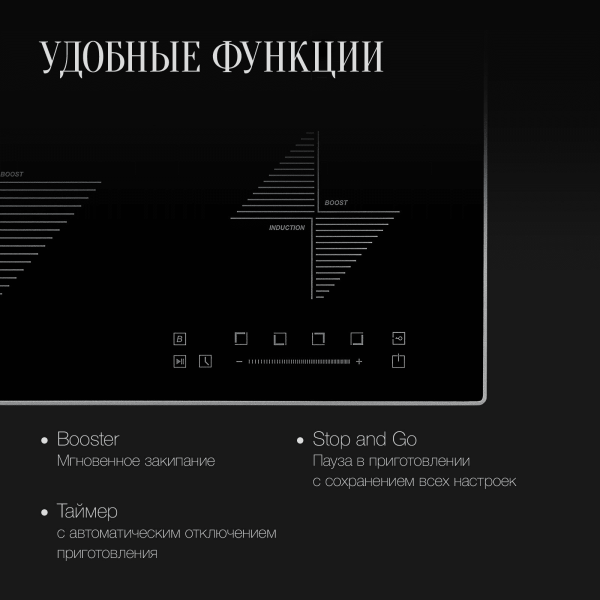 Индукционная варочная панель Kuppersberg ICS 608